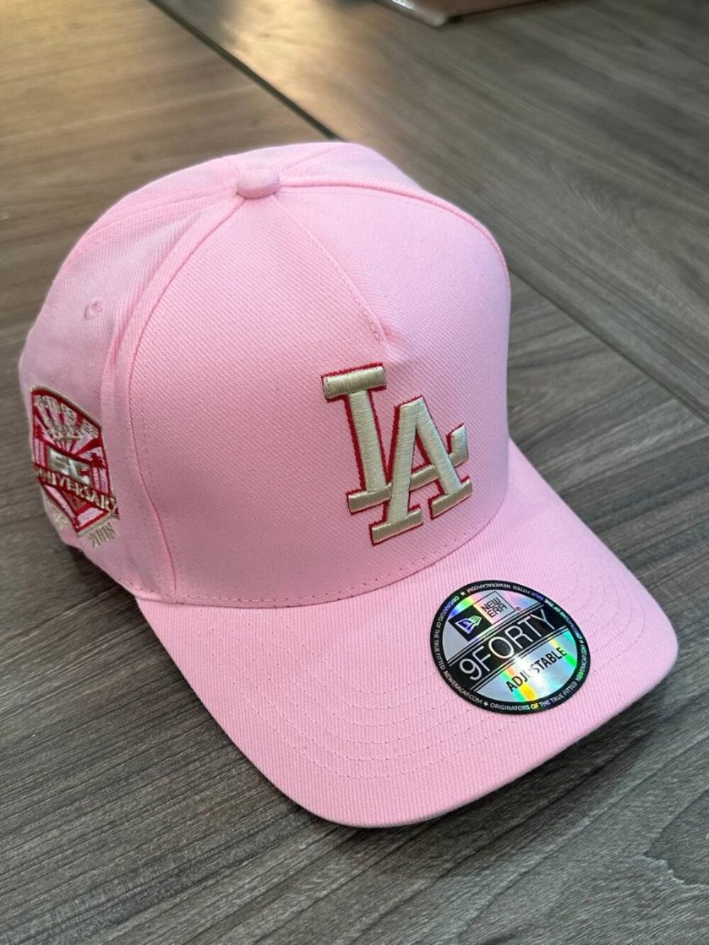 NWT New Era LA Dodgers Pink 9FORTY Adjustable Baseball Cap Hat